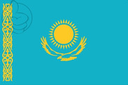 Bandera de Kazajistán