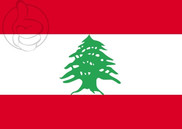 Bandera de Líbano