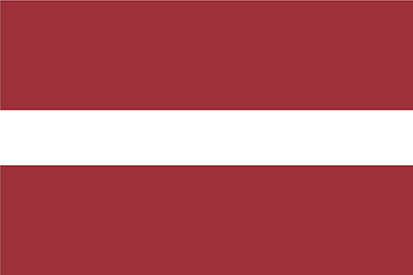 Bandera Letonia