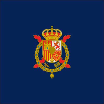 Bandera Estandarte don Juan Carlos