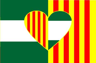 Bandera Cataluña Andalucía