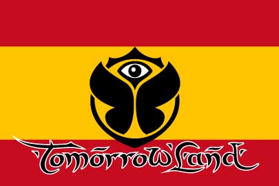 Bandera Tomorrowland España