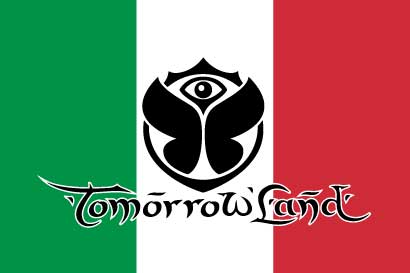 Bandera Tomorrowland Italia