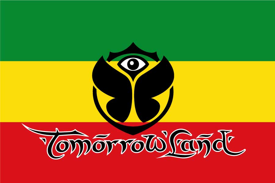 Bandera Tomorrowland Rastafari