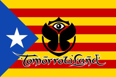 Bandera Tomorrowland Estelada
