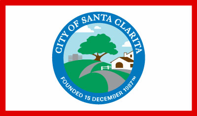 Bandera Santa Clarita (California)