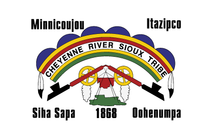 Bandera Tribu Cheyenne River Sioux