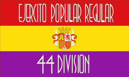 Bandera Ejercito popular Regular 44 División