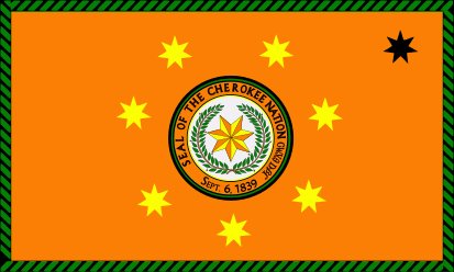 Bandera Nación Cheroqui