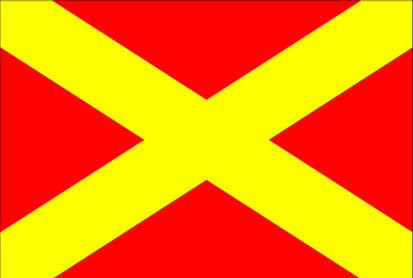 Bandera Pista de emergencia cerrada
