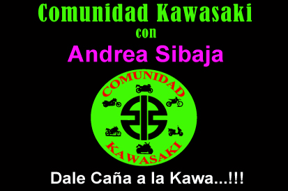 Bandera Comunidad Kawasaki Personalizada Nombre