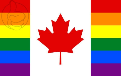Bandera Canada Gay