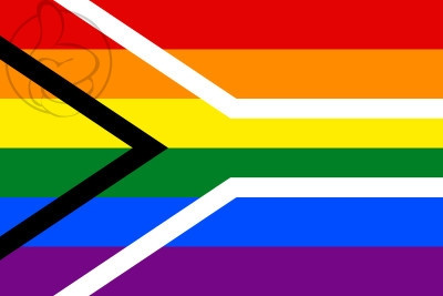 Bandera Sudáfrica Gay