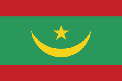 Bandera Mauritania