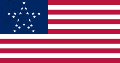 Bandera Estados Unidos GreatStar (1837 - 1845)
