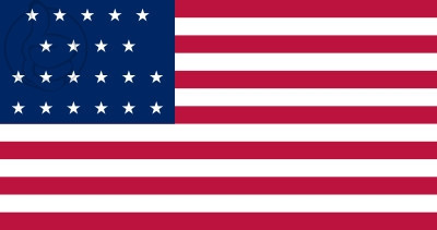 Bandera Estados Unidos (1819 - 1820)
