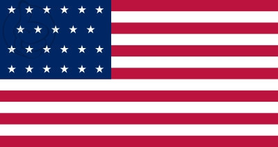 Bandera Estados Unidos (1820 - 1822)