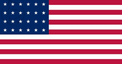 Bandera Estados Unidos (1822 - 1836)