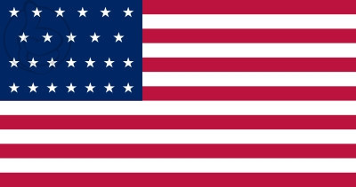 Bandera Estados Unidos (1836 - 1837)
