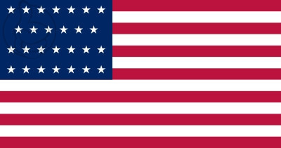 Bandera Estados Unidos (1845 - 1846)