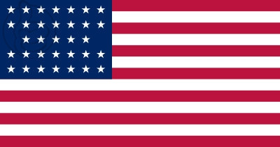 Bandera Estados Unidos (1859 - 1861)