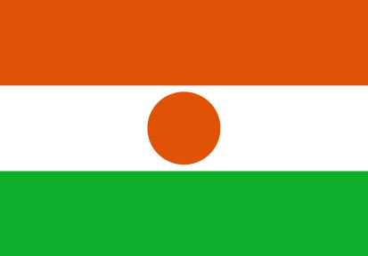 Bandera Níger