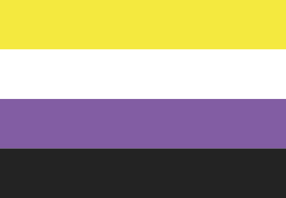 Bandera Género no-binario