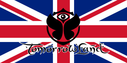 Bandera Reino Unido Tomorrowland