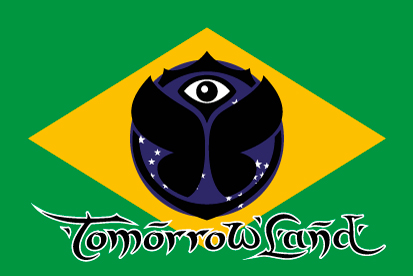 Bandera Brasil Tomorrowland