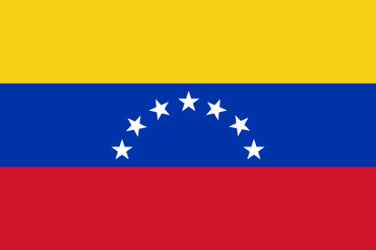 Bandera Venezuela 7 estrellas sin escudo