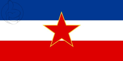 Bandera República Federal Socialista de Yugoslavia (1963-1992)