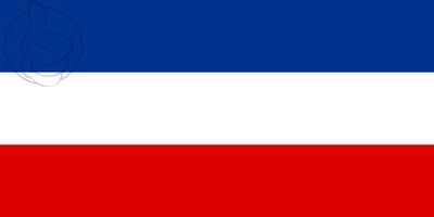 Bandera Serbia y Montenegro (2003-2006)