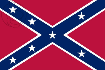 Bandera Estados Confederados de América 1861