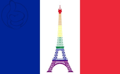 Bandera Francia GAY