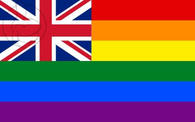 Bandera Reino Unido Pride