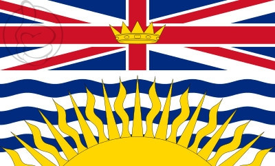 Bandera Columbia Británica