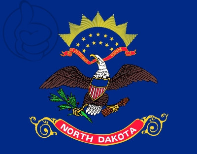 Bandera Dakota del Norte