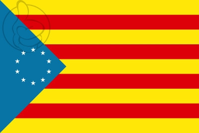 Bandera Estelada de los Países Catalanes Independentistas