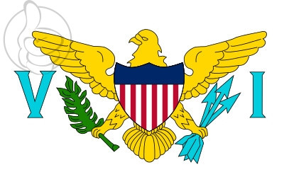 Bandera Islas Vírgenes de los Estados Unidos