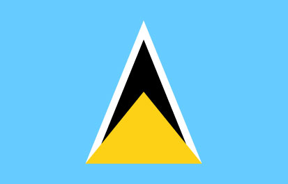 Bandera Santa Lucía