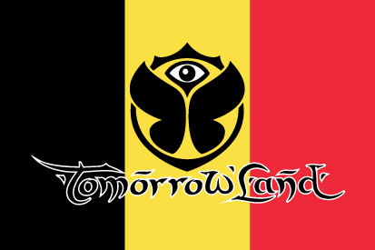 Bandera Tomorrowland Bélgica