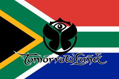 Bandera Tomorrowland Sudáfrica
