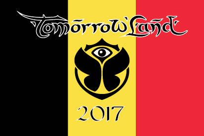 Bandera Tomorrowland Bélgica 2017