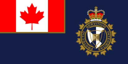 Bandera de l'Agence des services frontaliers du Canada