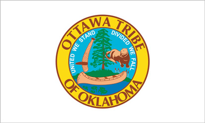 Bandera Tribu de Ottawa