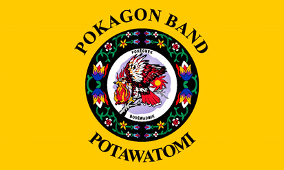 Bandera Pokagon Band Potawatomi