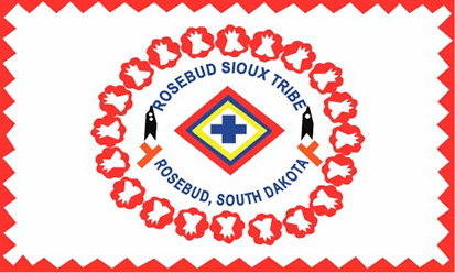 Bandera Rosebud Sioux
