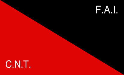 Bandera Federación Anarquista Ibérica