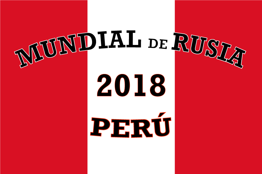Bandera Perú Mundial de Rusia 2018