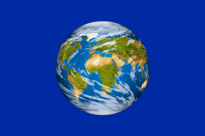 Bandera Planeta tierra